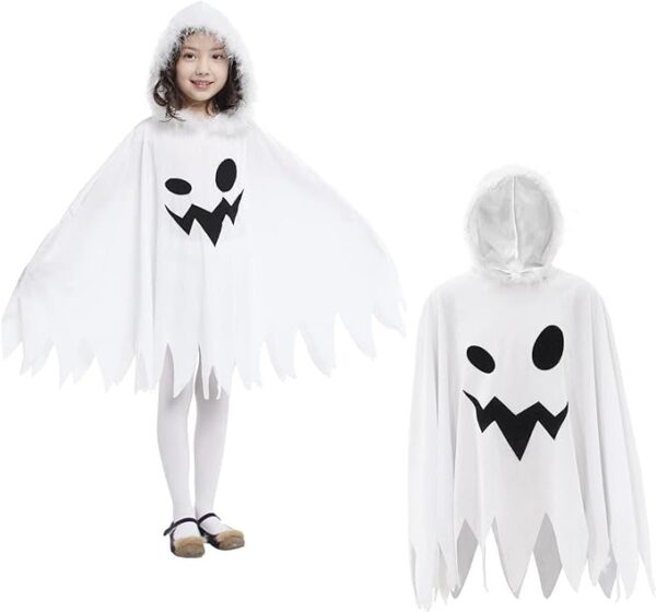 White Witch Girl Outfit for Halloween Party