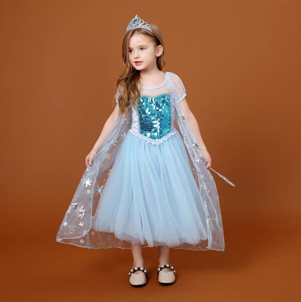 Princess Elsa Dress For Girls